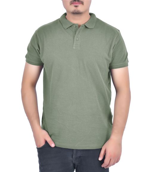 SHORT SLEEVE POLO SHIRT KHAKI XL