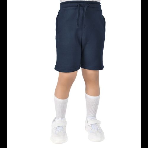 BOYS EMBROIDERED SHORT NAVY 7-8